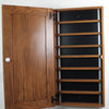 Card Display Cabinet with Adjustable Shelves