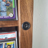 Card Display Cabinet made of walnut