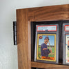 Card Display Cabinet made of walnut