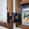 Card Display Cabinet made of walnut