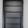 Card Display Cabinet in Walnut or Black Lacquered Oak