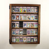 Large Walnut cabinet for slabbed cards
