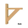 Straight 8 Wood Shelf Bracket