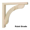 Concave 10 Corbel - Pre-Installed Countertops