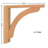 Cherry Concave 12 Corbel by Tyler Morris Woodworking