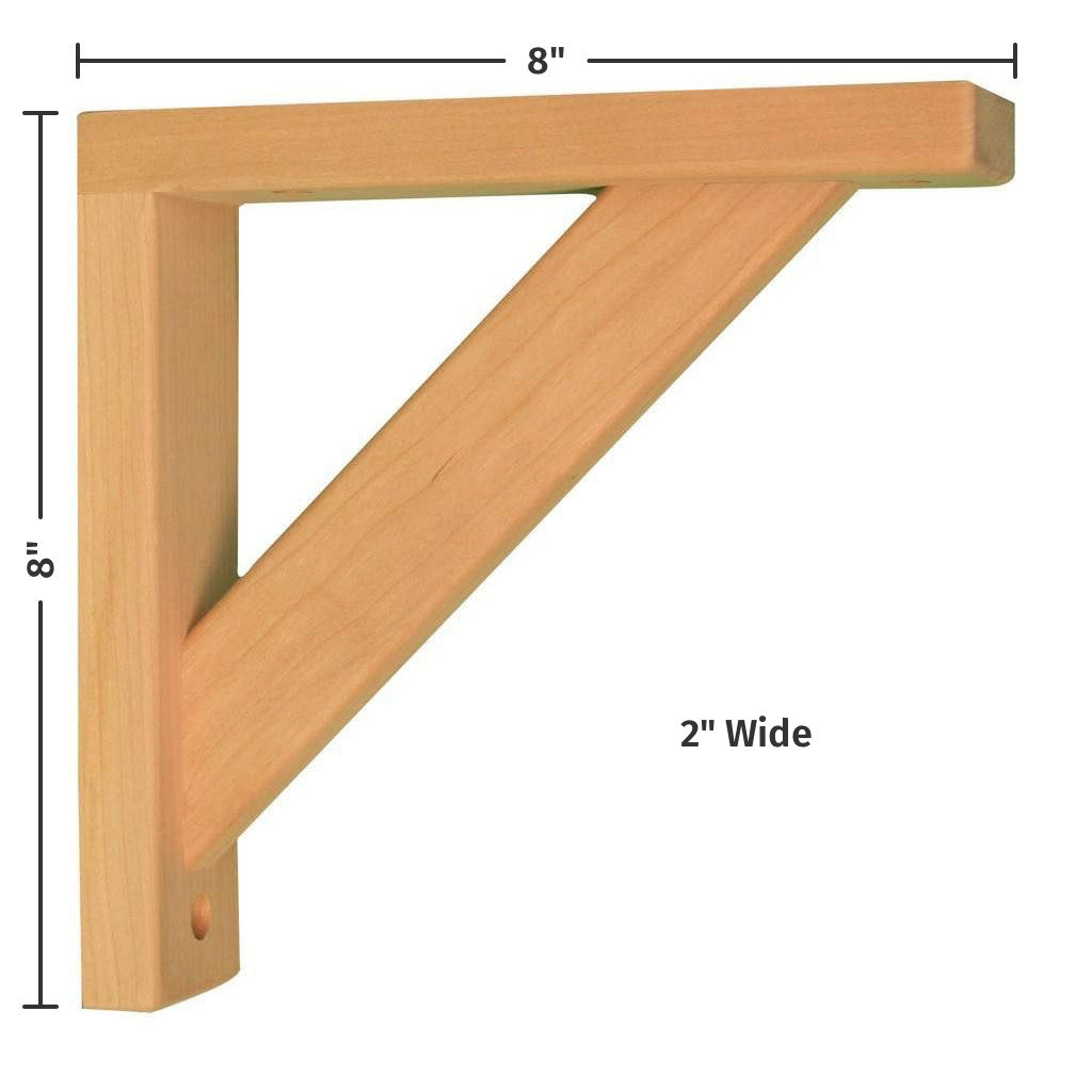 Straight 8 Corbel - Pre-Installed Countertops