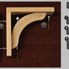 Corbel Installation by Tyler Morris Woodworking